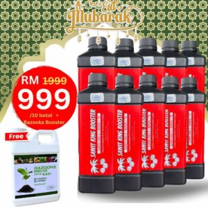 10 Botol Sawit King Booster