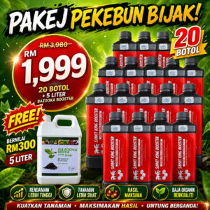SET 20 BOTOL FREE 5 LITER BAZOOKA BOOSTER