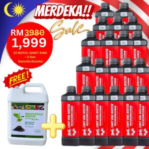 SET 20 BOTOL FREE 5 LITER BAZOOKA BOOSTER