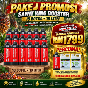 SET 18 BOTOL FREE 1 BOTOL & 2 LITER BAZOOKA
