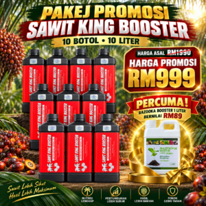 10 Botol Sawit King Booster